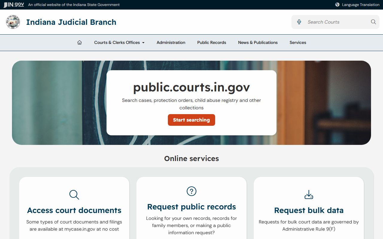 Putnam County court records Indiana public records hub